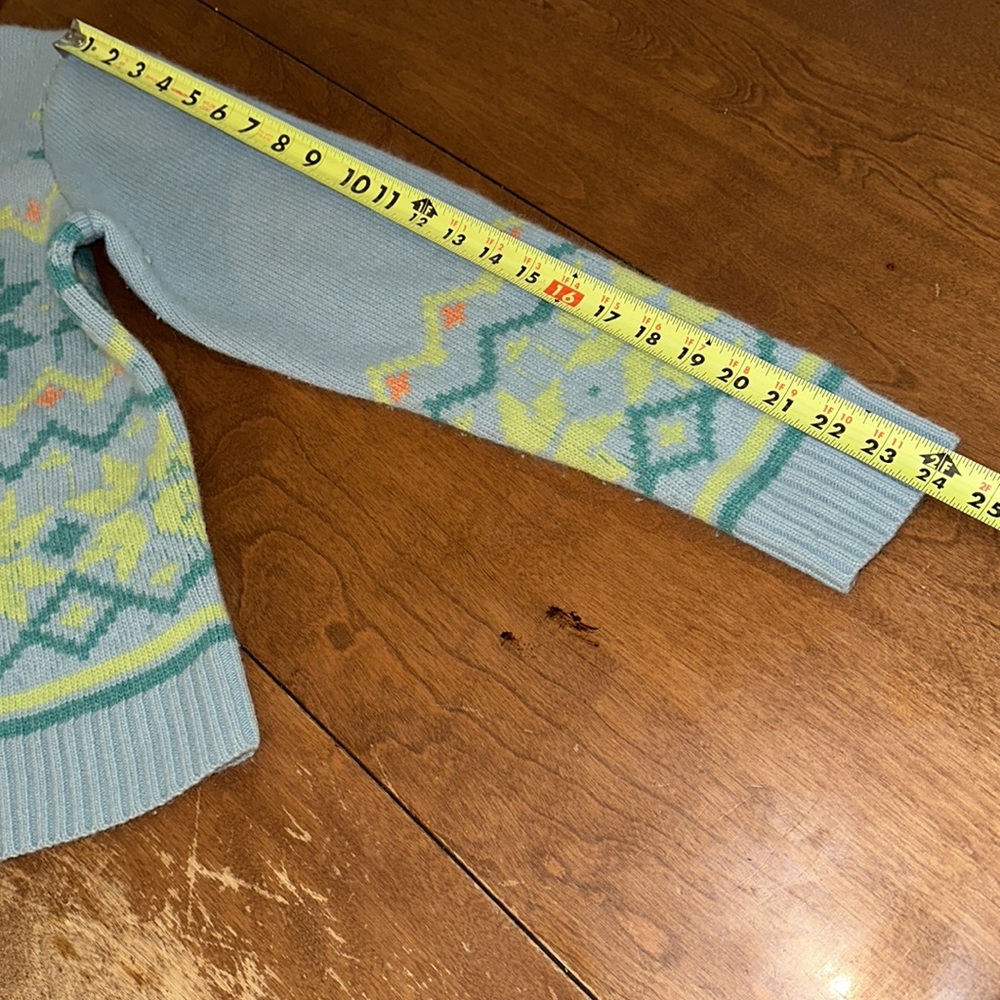 Sundance Fair Isle Wool Angora blend sweater - Picture 6 of 11